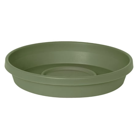 UPC 087404514067 product image for Bloem Terra Resin Saucer Tray: 4.75  Bottom Width - Matte  Durable  Ribbed Botto | upcitemdb.com