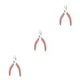 thumbnail image 3 of Vogacara Alicates para uñas de los pies, removedor de piel muerta con resorte de acero inoxidable, alicate portátil para el cuidado de la Type1 NO1, 3 of 6