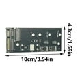thumbnail image 5 of M.2 Hard Disk Adapter Hard Disk Card Converter M.2 SATA3 Card For 2230 2242 2260, 5 of 7