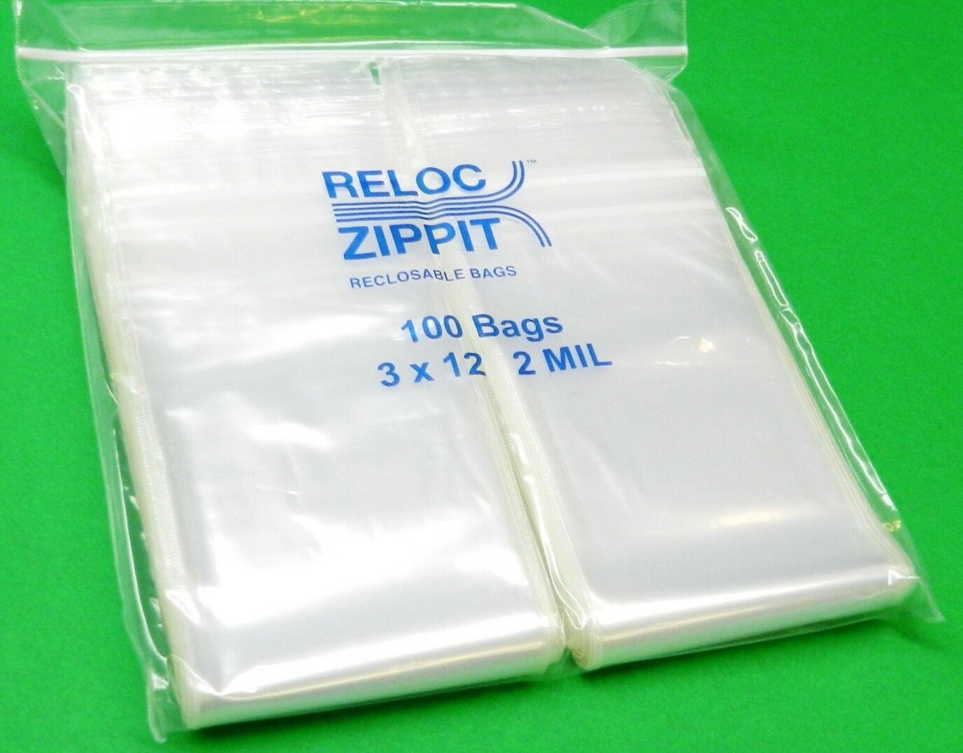 1000 Ziplock Bags 6x12 Clear Reclosable 2mil Plastic Bags Reloc Zippit Polybag for sale online 