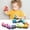 A-Free Size, variant on Zhmrfg Children's Wooden Magnetic Blocks Train Educational Toy Boys Baby Learning Building Set Creative Hands-On Play Montessori Fun Gift for Toddlers Kids Early Development Cognitive Skills