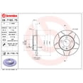 thumbnail image 2 of Par de DISCOS RANURADOS BREMBO JETTA 2000 al 2005 1.8L L4 traseros, 2 of 5