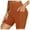 a-Brick Red27476, variant on VNKIDY Women's Solid Color Slim Fit Swim Shorts High Waist Stretchy Sports SwImsuit With Pockets For Summer Beach Water Activities Fashionable Swimwear