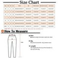 thumbnail image 3 of Jeans for Women, Womens Jeans, Sailor Wide Leg Trouser High Waisted Casual Straight Leg Jeans Buttoned Denim Pants With Pocket, M, 3 of 4