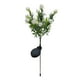 thumbnail image 2 of Solar Gardenia Lights Outdoor Waterproof LED Artificial Flower Stake | White Pink Yellow | Solar Powered Decorative Lighting for Garden Wedding Party Patio Yard | 74cm Single Piece, 2 of 6