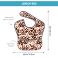 thumbnail image 4 of Hirioo Snake for Baby Waterproof Pocket Bib Adjustable Closed for Babies Toddlers with Large Pocket 6-24Months, 4 of 8