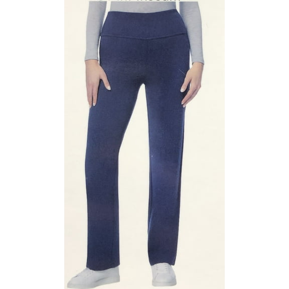 32 Degree Women's Fleece Open Leg Sweatpants, HT Blue Small - NEW