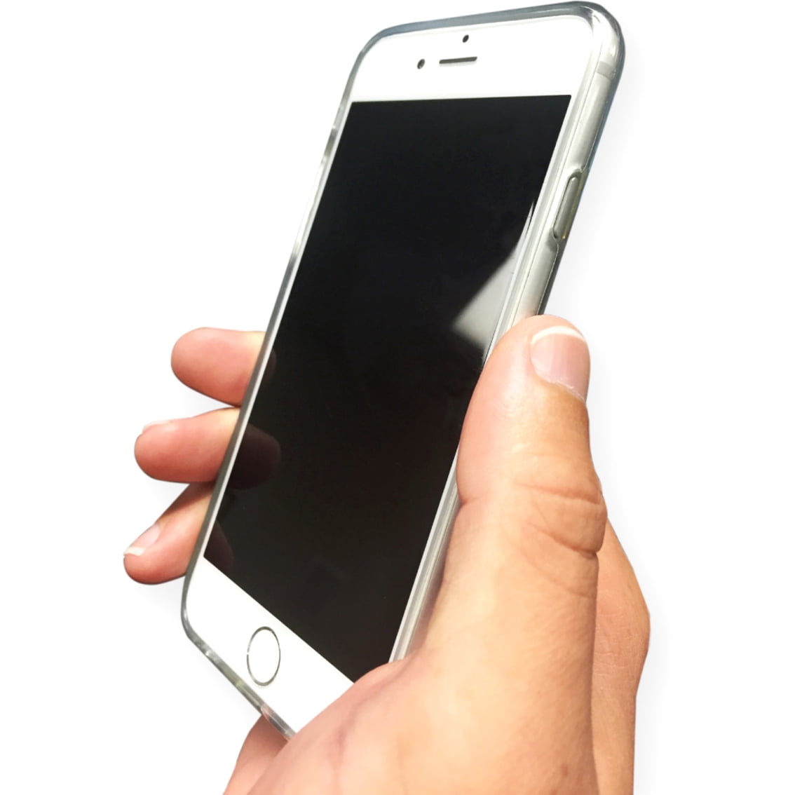 OTM Prints Clear Phone Case, Line Dance White - iPhone 6/6s/7/7s
