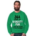 thumbnail image 5 of Christmas 364 Days Fun 1 Day of Coal Sweatshirt for Men or Women Brisco Brands L, 5 of 6
