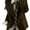 Coffee Brown Stripe, variant on Fashionable Striped Neck Tie Japanese Style Lazy Tie for School JK Uniform