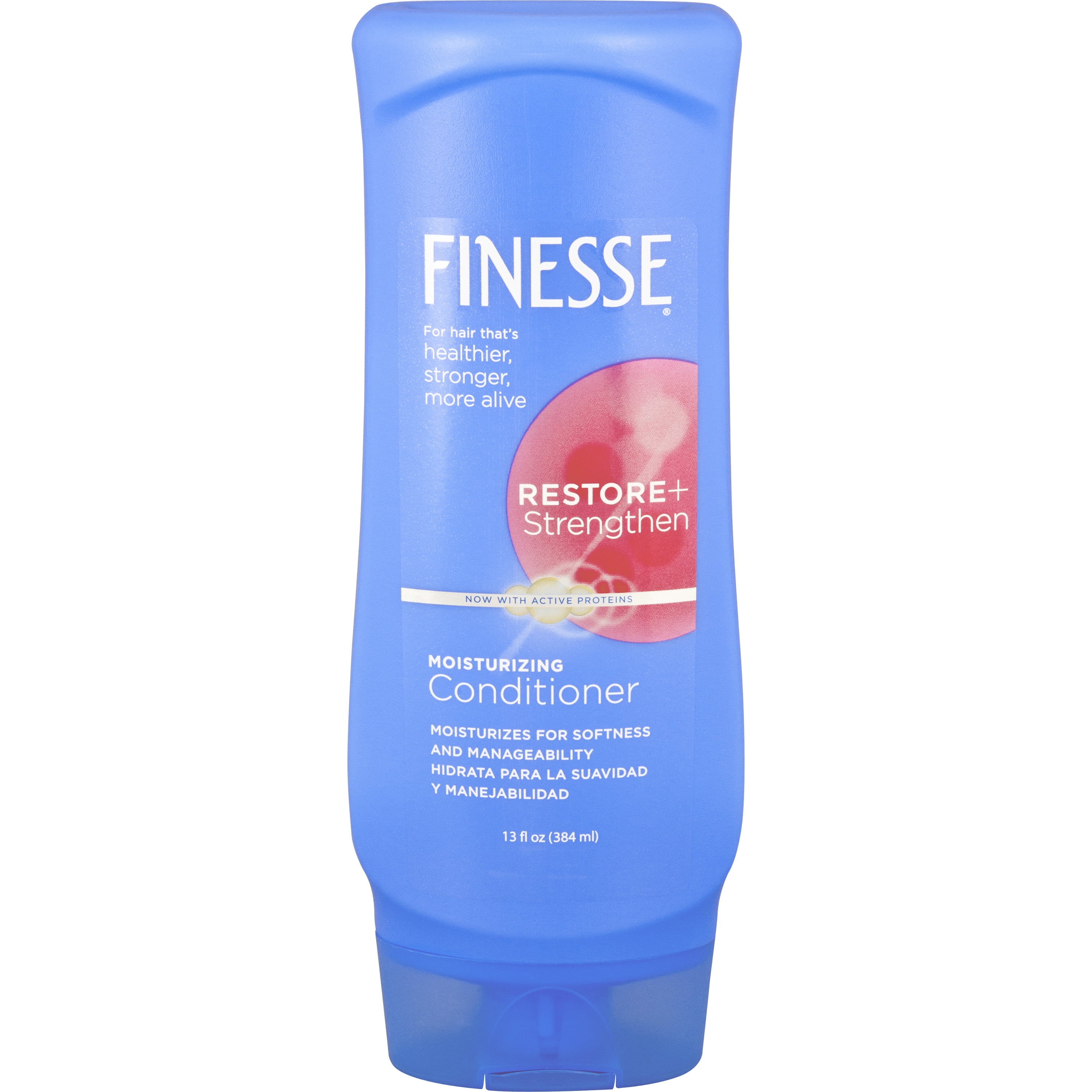 Finesse Moisturizing Conditioner Restore + Strengthen, 13 Oz, 6 Pack