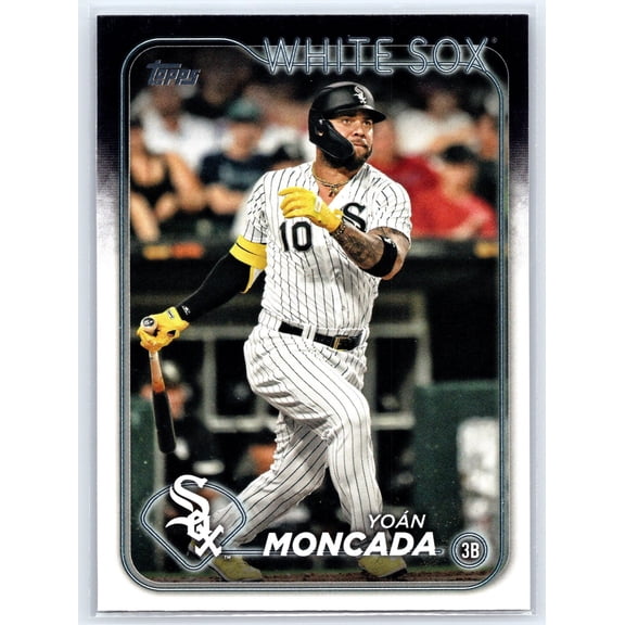 2024 Topps Yon Moncada #554 Chicago White Sox Baseball Card