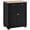 Black#3, variant on Wooden Cabinets, HOMCOM Sideboard Buffet Cabinet, 2-Doors Door Kitchen Cabinet, Coffee Bar Storage with 2 Drawers, Adjustable Shelf for Living Room and Hallway, White, White Living Room Cabinets
