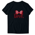 thumbnail image 3 of RXMEKW Chemises à Manches Courtes pour Femmes, T-Shirts Décontractés Imprimés à Col Rond pour Femmes, 3 of 8