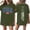 Army Green, variant on Women's 250th Anniversary USA Shirt Patriotic American Flag Graphic Tee 4th of July Independence Day Top