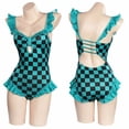 thumbnail image 1 of Demon Slayer Anime Kimetsu No Yaiba Kamado Tanjirou Nezuko Agatsuma Zenitsu Cosplay traje de baño Bikini traje de baño GiftM Gao Jinjia LED, 1 of 2