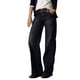 thumbnail image 1 of Gibobby Jeans dama Jeans de pierna ancha de pierna recta casual de moda retro para mujer(Negro,G), 1 of 4