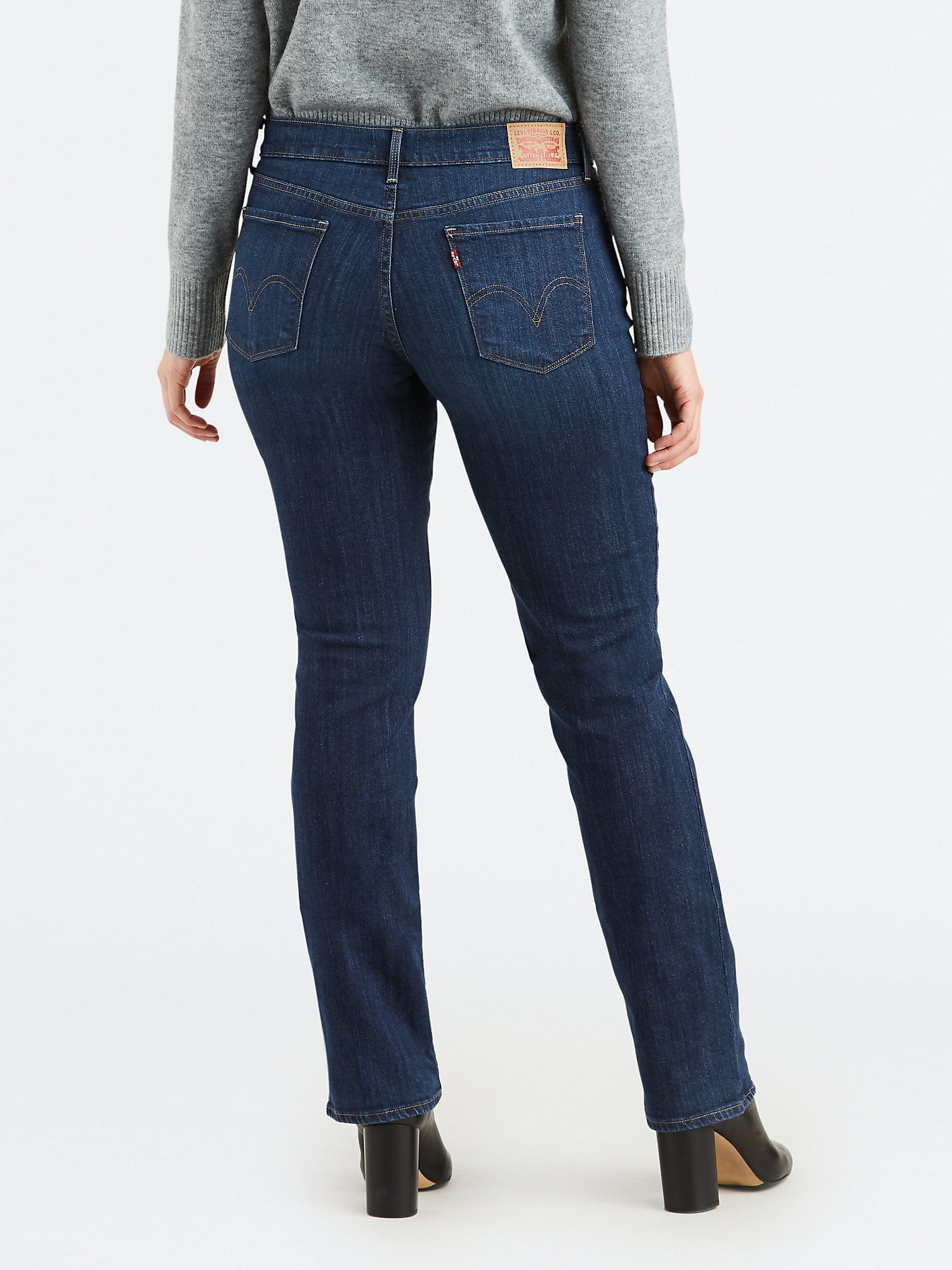 levi 505 straight leg jeans womens