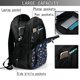 thumbnail image 4 of Easygdp Autumn Leaves With Blue Mochila para Laptop de Viaje con Puerto USB, Mochila para Laptop con Puerto de Carga USB para Mujeres y Hombres, 4 of 7