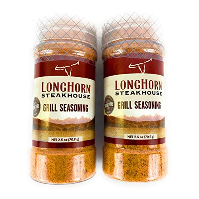 2 Pack Longhorn Steakhouse Signature Grill Seasoning