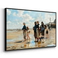 thumbnail image 3 of Vintage Landscape-CXII By Wexford Home Framed in Black Wood Gallery Wrapped Canvas 27 in. x 41 in., 3 of 7
