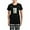 With Checker Pant, variant on CafePress - Bride Groom Pajamas - Women's Short Sleeve Print T-Shirt and Pants Dark Cotton Pajama Set