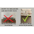 thumbnail image 3 of Achtek 4"x10"Duct (Overall 5-1/2"x11-3/4") Solid Cast Aluminum Black Powder Coated Floor Vent Cover | Steel Metal Louver, 3 of 7