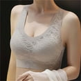 thumbnail image 6 of Viikei Women's Bra for Daily Wear with Smooth Fabric,Women's Solid Color Wireless Seamless Bra Women's Large Size Large Cup Underwear Daily Bra Khaki XXL, 6 of 6