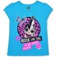 thumbnail image 4 of L.O.L. Surprise! LOL Surprise Dolls, and Girls 3 Piece Hoodie Short Sleeve and Legging Set, 4-6X, 4 of 7