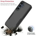 thumbnail image 2 of For Samsung Galaxy S25 FE Case, Shockproof Heavy Duty Rugged Phone Case for Samsung Galaxy S25 FE, Tekcoo Military Grade Protection Dual Layer Sturdy Durable Cover Cute Bumper - Black, 2 of 8