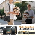 thumbnail image 4 of Funda para Samsung Galaxy Tab A11 Plus de 11 pulgadas (2025) y A9 Plus de 11 pulgadas (2023), funda protectora infantil a prueba de golpes con portalápices, correa de mano giratoria de 360 ​​grados, 4 of 9