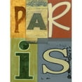 thumbnail image 3 of Vision Studio 12x14 Black Modern Framed Museum Art Print Titled - Paris, 3 of 5