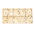 thumbnail image 1 of GUOOL Set of 50 Wood Numbers 0-9 Preschool Educational Tool with Storage Tray Color, 1 of 8