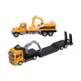 thumbnail image 4 of Trailer Model, Engineering Vehicle Model 33cm / 13in Length Pretend Play Movable Arm  For Outdoor Construction Trailer With Dump Truck,Construction Trailer With, 4 of 8