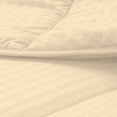 thumbnail image 5 of D.N.G. BEDDINGS 800 Thread Count 1 Piece Comforter, 100% Egyptian Cotton Cover, Damask Stripe, Twin/Twin XL Size, Ivory Color, 5 of 6