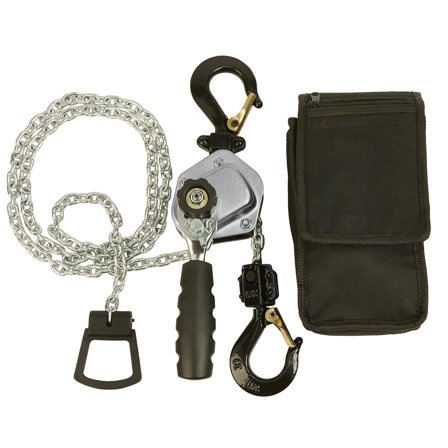 Strongway Mini Lever Chain Hoist, 1100-Lb. Capacity, 5ft. Lift, Model# VD500KG1.5M