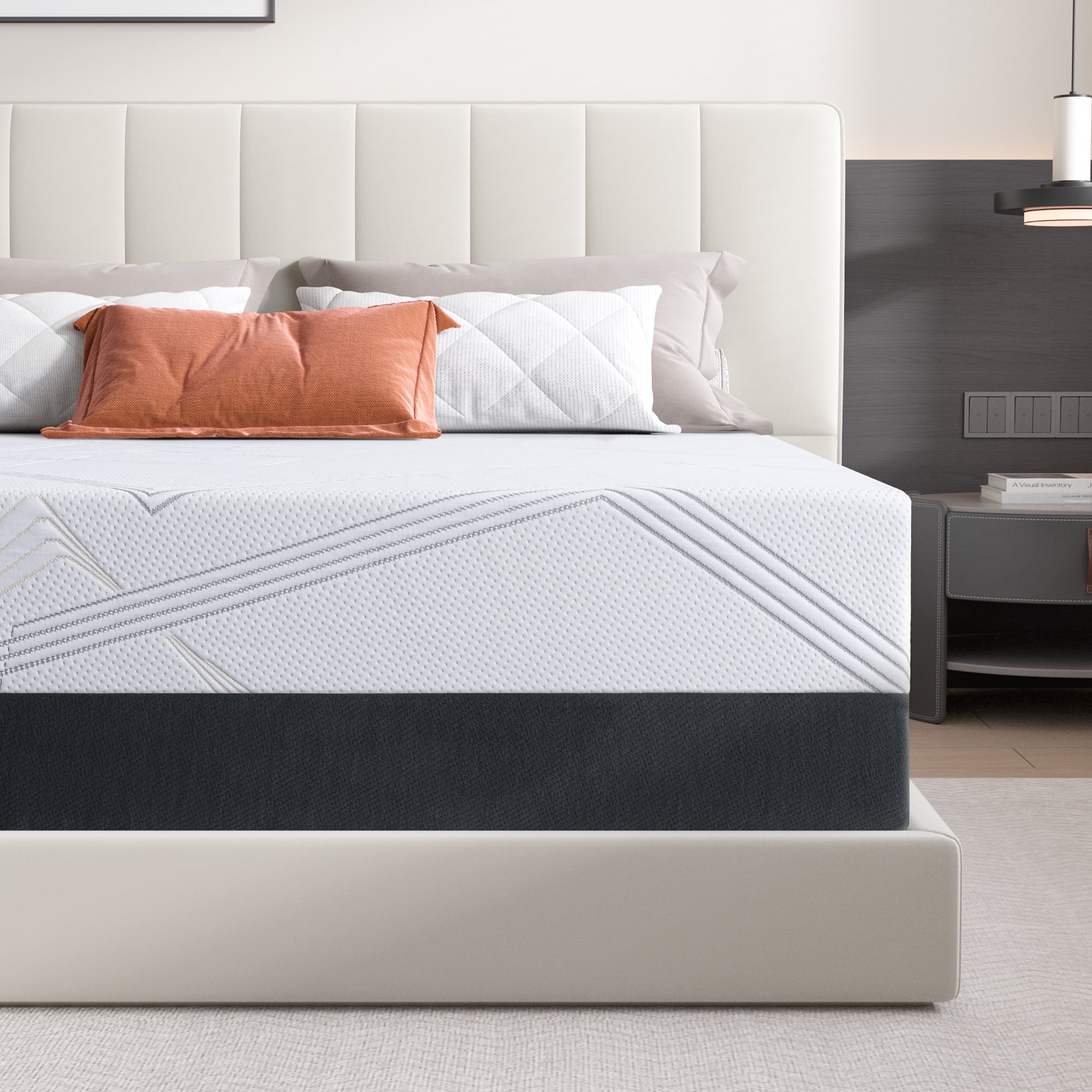 Full Size Mattress, ZETDIY 10" Medium Gel Memory Foam Mattress in a Box，Full Mattress