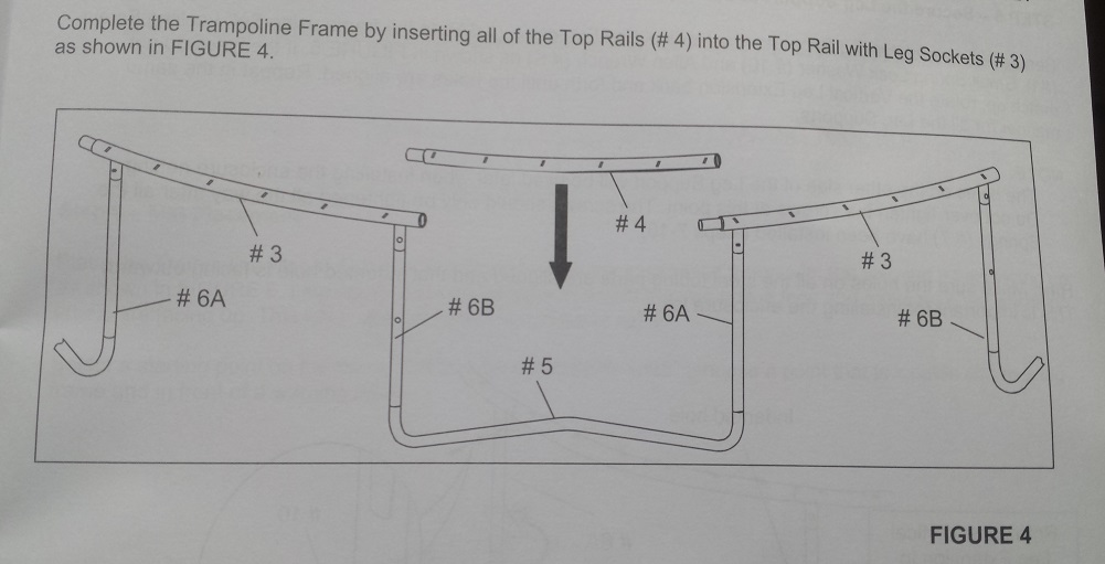 Trampolines & Accessories Parts 6B BouncePro 14 Round Trampoline