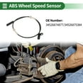 thumbnail image 2 of Sensor de velocidad de rueda ABS Unique Bargains ABS Sensor No.34526874877/34526875384 para BMW 7 Series G12 2017 1 Pc Frontal Izquierdo Frontal Derecho, 2 of 7