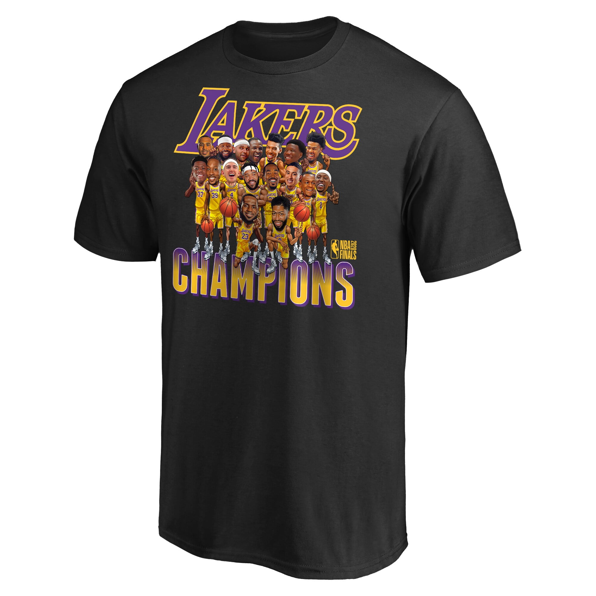 lakers caricature shirt