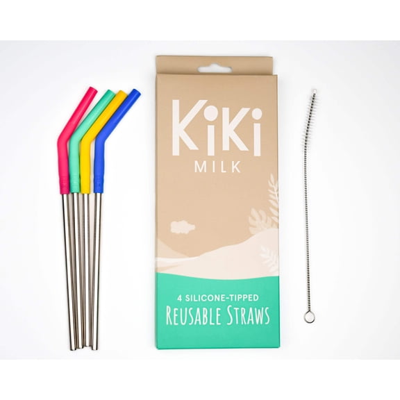 Kiki Milk Straws • 4 Pack