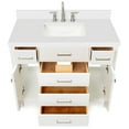 thumbnail image 6 of Ariel H043SWQRVOGRY Bristol 43" Free Standing Single Rectangular Basin Vanity Set - Grey, 6 of 7