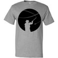 thumbnail image 3 of Inktastic Fly Fishing silhouette T-Shirt, 3 of 5