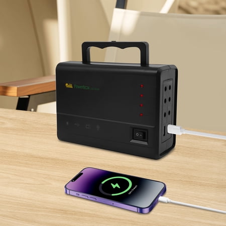 Smart Energy Inverter, 15-24in TV-Compatible 12V Output, Low/High Voltage Alarms & Eco-Friendly Operation, Ideal for Sustainable Homes and Outdoor Adventures