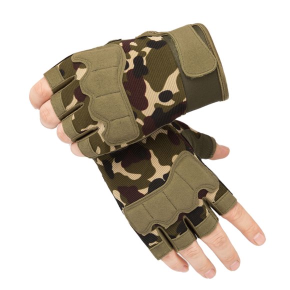 Guantes de Medio Dedo NikouMX para Paracaidista