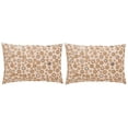 thumbnail image 3 of SAFAVIEH Amore Polka Dots Plush Pillow, 12" x 18", Cream, Set of 2, 3 of 5