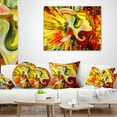 thumbnail image 4 of Designart Beyond Inner Paint - Abstract Throw Pillow - 16x16, 4 of 5