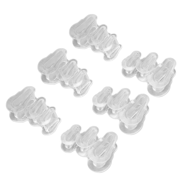 Almohadilla de soporte de silicona para dedo en martillo NikouMX 3 pares