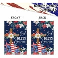 thumbnail image 5 of Welcome Spring Summer Hydrangea Garden Flag 12 x 18 Inch Double Sided, Burlap Floral Flower Welcome Yard Outdoor Flag, 5 of 6