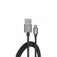 thumbnail image 2 of axGear MicroUSB Cable 6Ft USB-A to MicroUSB Charging and Data Sync Cable 2M, 2 of 3